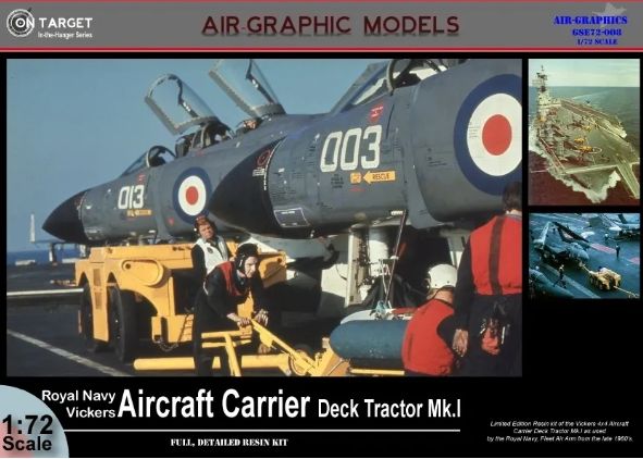 Vickers MKI tractor , Deck handling tractor used by the Royal Navy in the 1970 AIR.GSE-72008