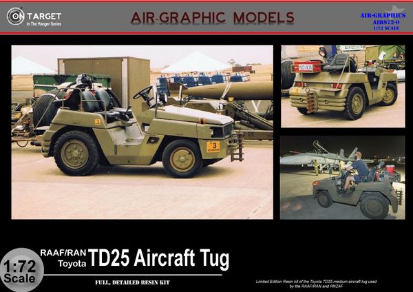 Toyota TD25 Aircraft Tow Tractor (RAAF, RAN)  AIR.GSE-7205