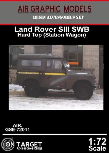 Land Rover S3 SWB Standard Hard Top with Side windows Crew vehicle  AIR.GSE011