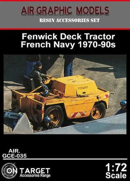 Fenwick French Navy 1970's deck Tractor  AIR.GSE036