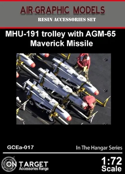 MHU-191 Weapons Trolley withAGM-65 Maverick missile AIR.GSEa-0117