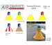 Taxiway/Runway Lights (Blue) (6x) AIR.GSEa-025
