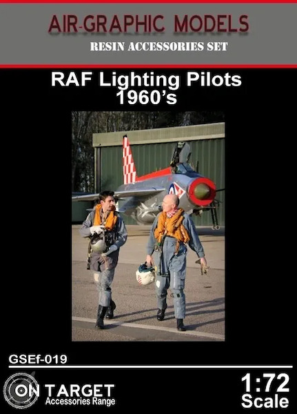 RAF Lightning Pilots 1060's Set 1 (2 figures)  AIR.GSEf-4810