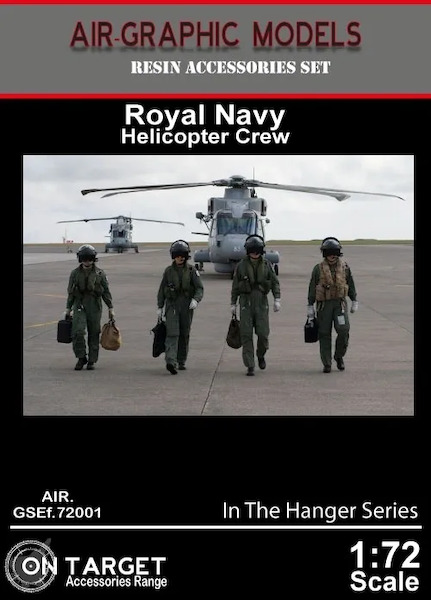Royal Navy Helicopter Crew  (4 figures)  AIR.GSEf-72001