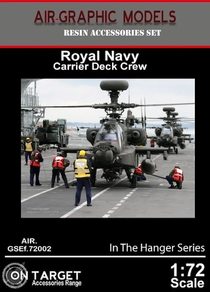 Royal Navy Carrier Deck Crew  (4 figures)  AIR.GSEf-72002