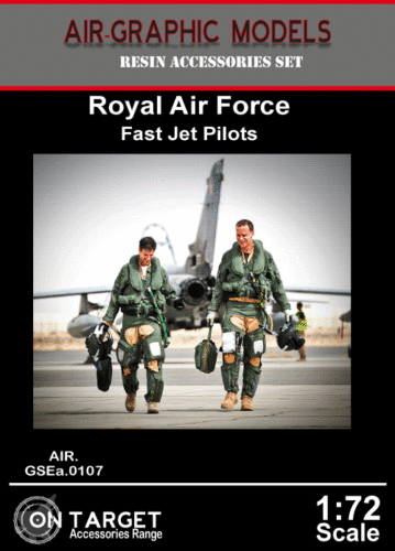 RAF Modern Pilots (fast jet) 2 figures (BACK IN STOCK)  AIR.GSEf-72003