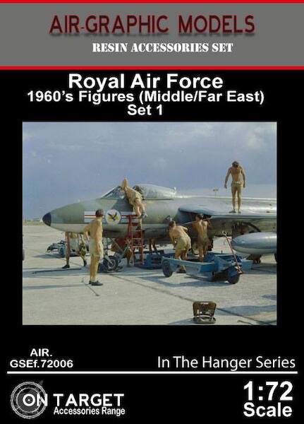 RAF 1960's figures (Middle and far east) set 1 (BACK IN STOCK) AIR.GSEF-72006