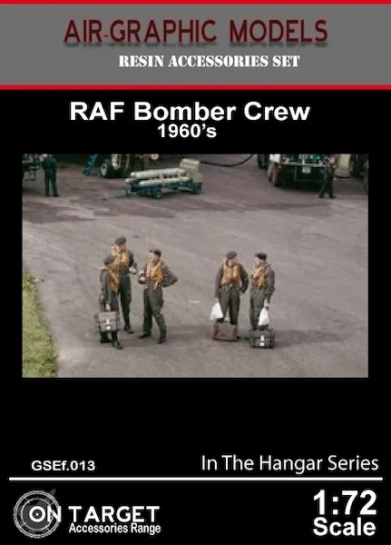 RAF V-Bomber Crew Standing (5 figures) AIR.GSEf-72013