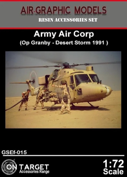 British Army Air Corps (Op. granby, Desert Storm) (5 figures)  AIR.GSEf-72015