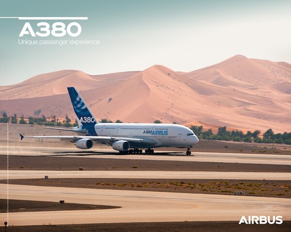 Airbus A380 poster ground view  A380 GROUND