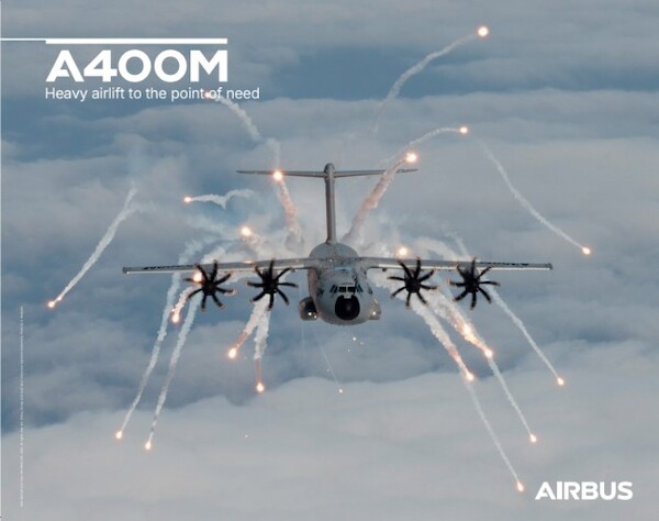 Airbus A400M poster Sky view  A400M SKY