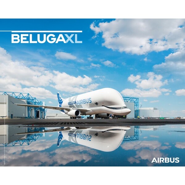 Airbus A330 BELUGA XL poster ground view BELUGA GROUND