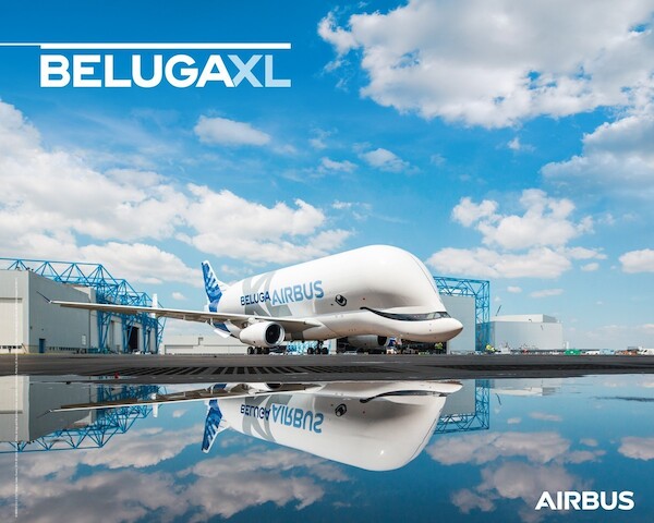 Airbus A330 BELUGA XL poster ground view  BELUGA GROUND