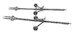 F16 Fighting Falcon Tow Bars (2x)  GE72099