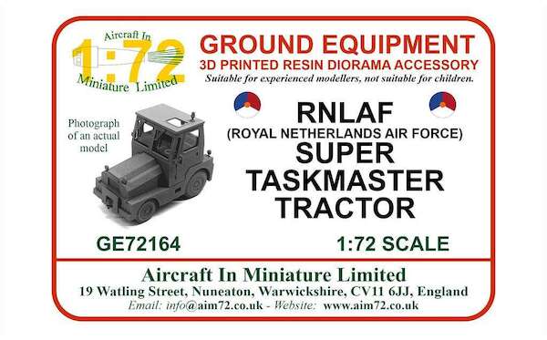 RNLAF (Royal Netherlands Air Force) Super Taskmaster Tractor.  GE72164