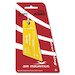 Keychain made of: Airbus A340 - Air Mauritius - 3B-NBD Yellow 