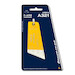 Keychain made of: Airbus A321-100 - Lufthansa - D-AIRB Flag cut gold - white 