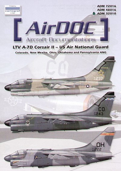 LTV A7D Corsair II - US National Guard  ADM32010