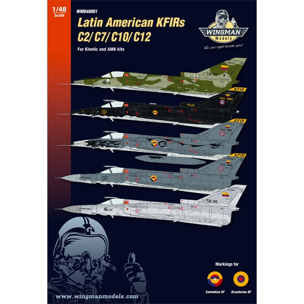 Latin American Kfirs C2/C7/C10/C12 WMD48001