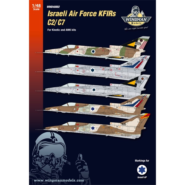 Israeli AF Kfirs C2/C7 WMD48002