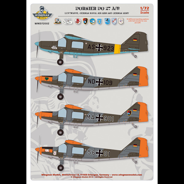 Dornier Do27A/B German Armed Forces  WMD72001