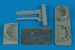 Mikoyan MiG23 Flogger Cockpit frame With Blind (Trumpeter) 2140