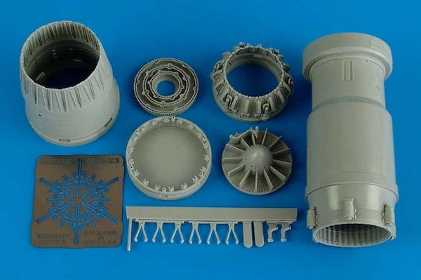 Mikoyan MiG23 Flogger Exhaust Nozzle (closed Position) (Trumpeter) 2146