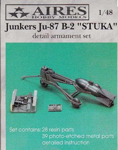 Junkers JU87B-2 Stuka Armament Detail Set 4002