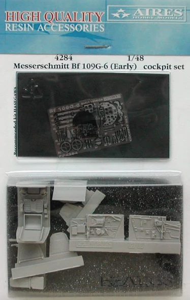 Messerschmitt BF109G-6 Early cockpit detail set (Hasegawa) 4284
