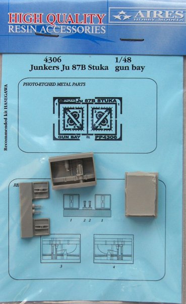 Junkers Ju87B Gun Bay (Hasegawa) 4306