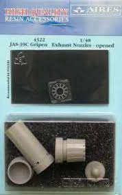 SAAB JAS39C Gripen Exhasut nozzles - Opened  4322