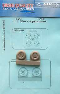 Ilyushin IL2 Wheels & Paint Mask (Accurate / Italeri)  4332