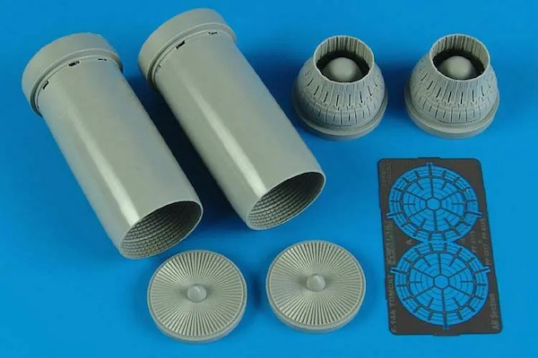 F14A Tomcat exhaust nozzles (closed) (Hobby Boss) 4517