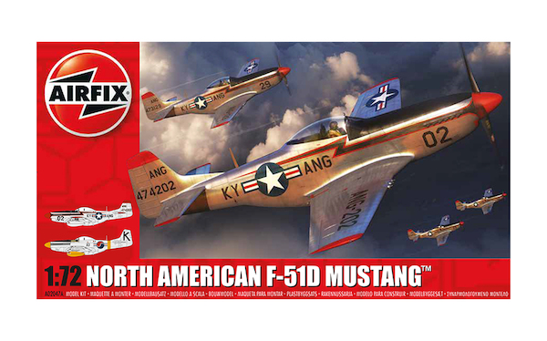 North American F51D Mustang (REISSUE) 02047A