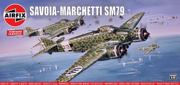 Savoia Marchetti SM79 Sparviero  (REISSUE!)  04007V