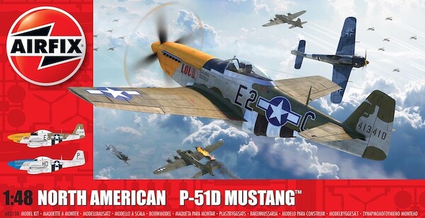 North American P51D Mustang (REISSUE without tail fillet) 05138