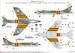 Hawker Hunter F4, F5, J34.  Including Belgian Markings  09189