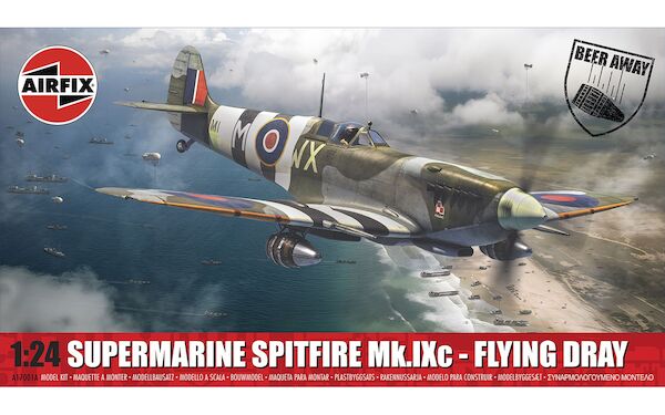 Supermarine Spitfire Mk.IX - Flying Dray  (Including Beerglass! )  17001A