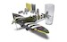 Supermarine Spitfire Mk.IX - Flying Dray  (Including Beerglass! )  17001A