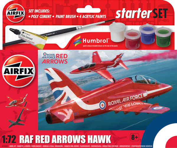 Gift set RAF Red Arrows Hawk 55002