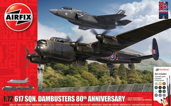 617sq Dambusters 80th Anniversary (F35B Lightning and L:ancaster BIII (Special))  A050191
