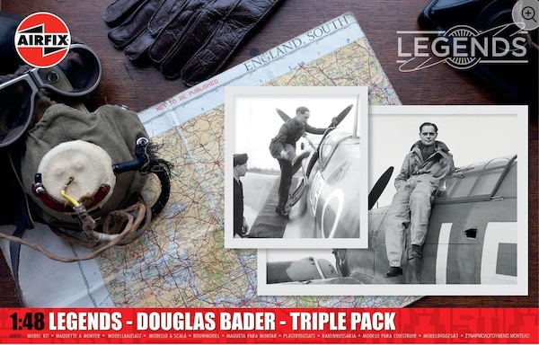 Douglas Badrr Triple Pack (Bulldog, Hurricane MKI, Spitfire MKII)  A40101