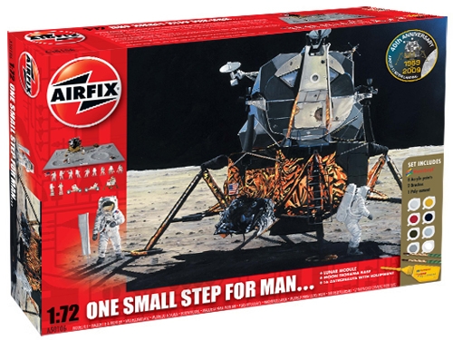 One Small Step for man... (Lunar module, with diorama base and 16 astronauts with equipment) REISSUE!!  a50106