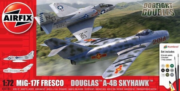 Dogfight Doubles: Mikoyan MiG17F Fresco and Douglas A4B Skyhawk SPECIAL OFFER - WAS EURO 36,95)  a50185