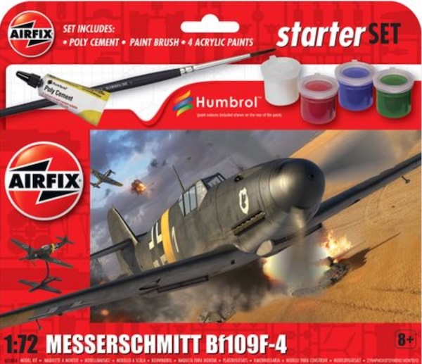 Starter set Messerschmitt Bf-109F-4 A55014