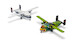 Shorts Skyvan (Olympic Airways, OE-FDI Pink Skyvan)  AF04018V