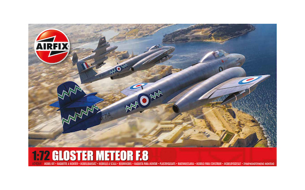 Gloster Meteor F. Mk8 (Back in stock with instrument Panel!) A04064