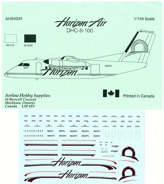 DHC8-100 (Horizon Air) AHS4034