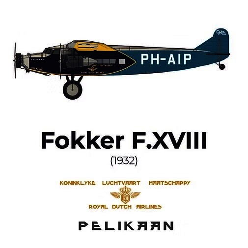 Fokker F-XVIII (KLM Pelikaan) 48006