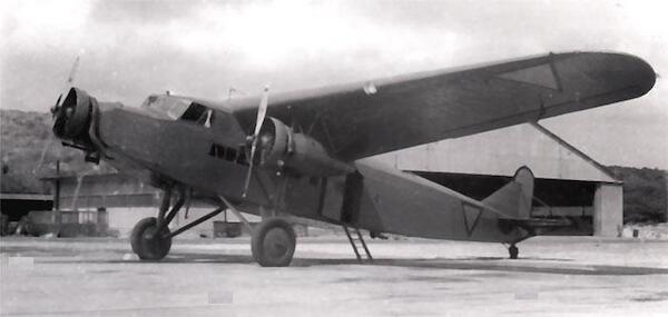 Fokker F-XVIII - LVA 72029